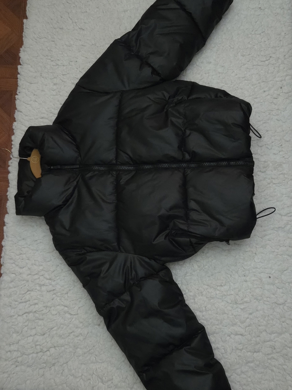 Black Puffer Jacket for Women- Size Small Petite